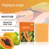 maxi limpiopapaya soap Kojic acid Soap Turmeric Handmade Soap Papaya Soap Bath Soap Face Soap Specification image